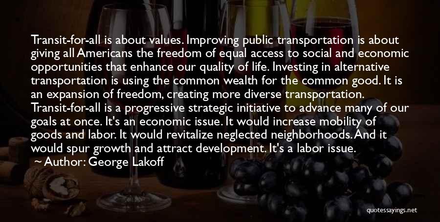 Good Neighborhoods Quotes By George Lakoff