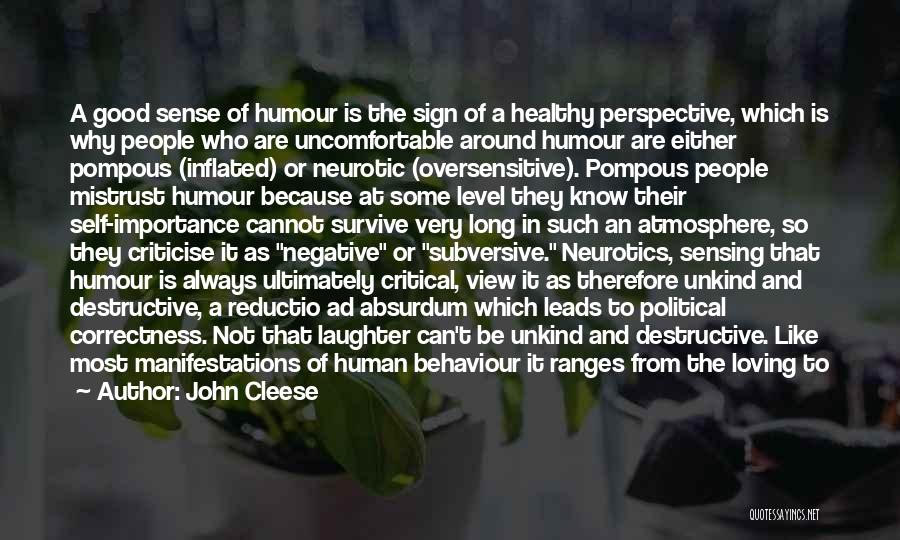 Good Neurotic Quotes By John Cleese