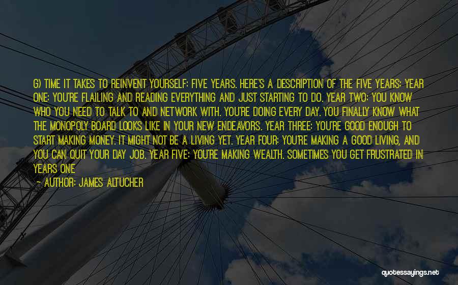 Good New Year Quotes By James Altucher