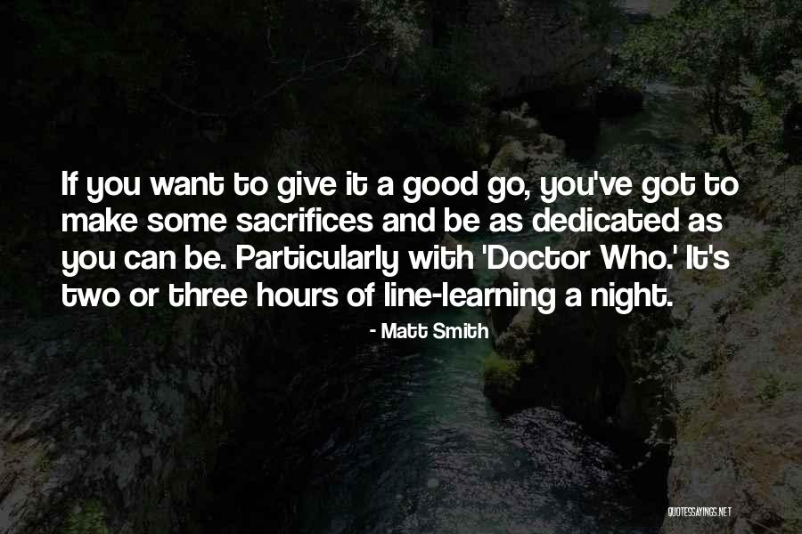 Good Night 2 Line Quotes By Matt Smith Good Night 2 Line Quotes By Matt Smith
