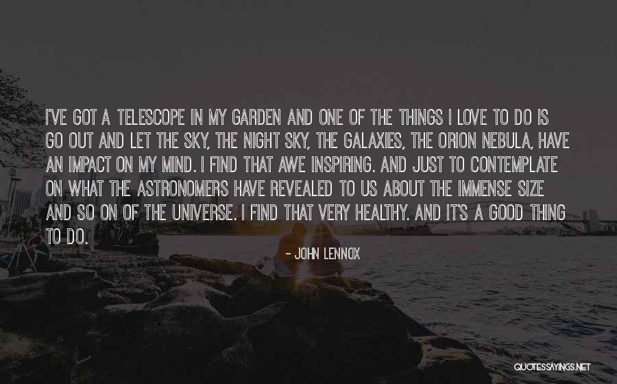 Good Night And Love Quotes By John Lennox Good Night And Love Quotes By John Lennox