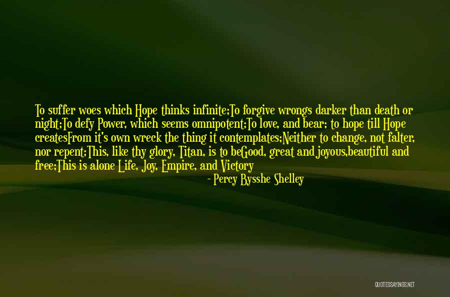 Good Night And Love Quotes By Percy Bysshe Shelley