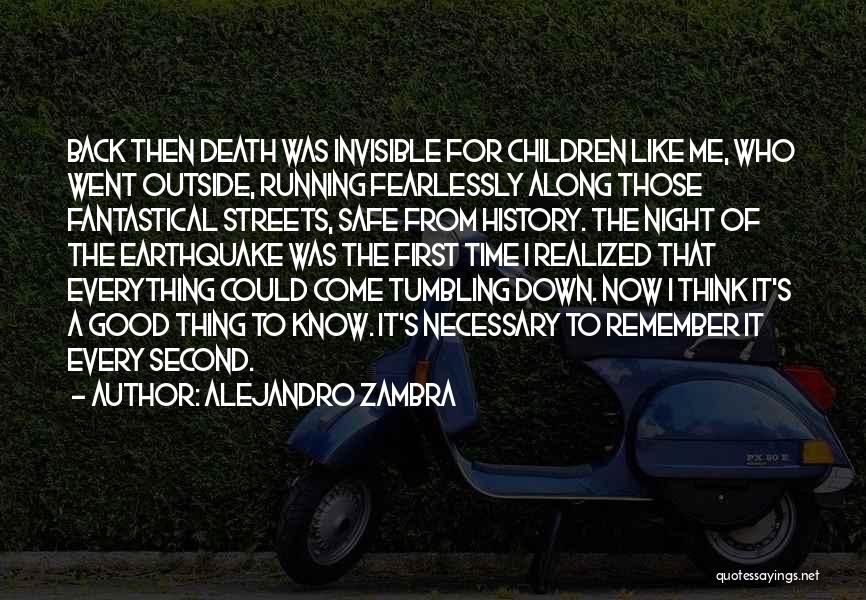 Good Night Death Quotes By Alejandro Zambra