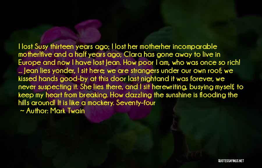 Good Night Death Quotes By Mark Twain