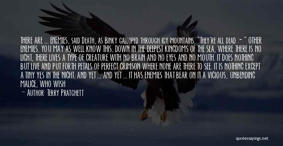 Good Night Death Quotes By Terry Pratchett