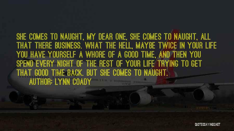 Good Night My Dear Quotes By Lynn Coady