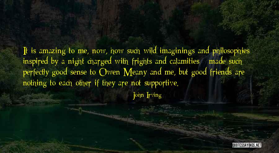 Good Night Out With Friends Quotes By John Irving