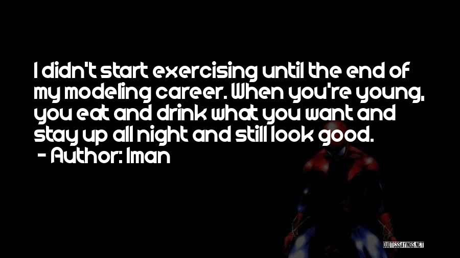 Good Night Quotes By Iman