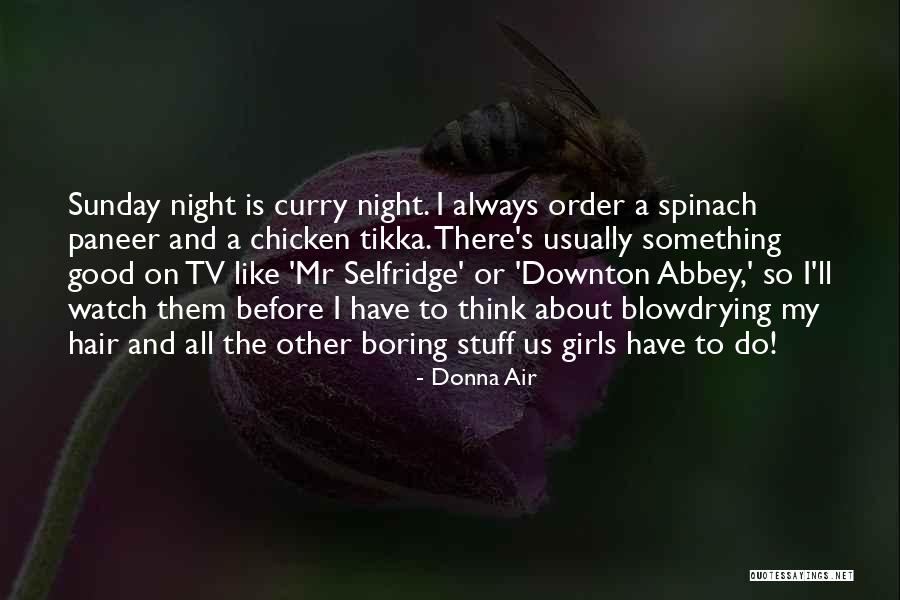 Good Night Sunday Quotes By Donna Air