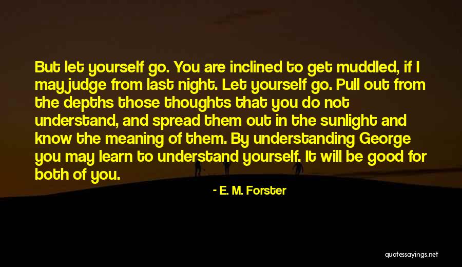 Good Night Thoughts And Quotes By E. M. Forster