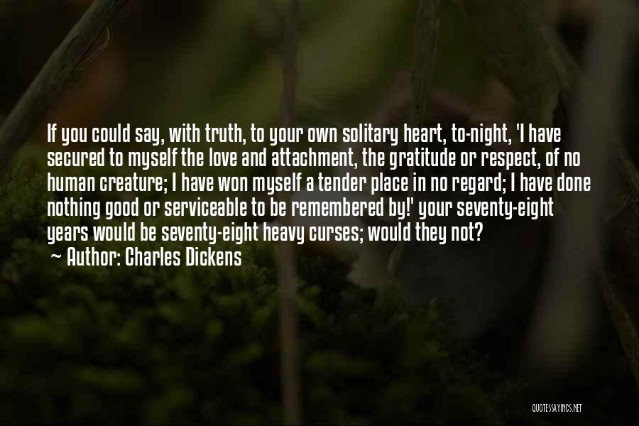 Good Night With Love Quotes By Charles Dickens