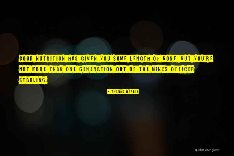 Good Nutrition Quotes By Thomas Harris Good Nutrition Quotes By Thomas Harris