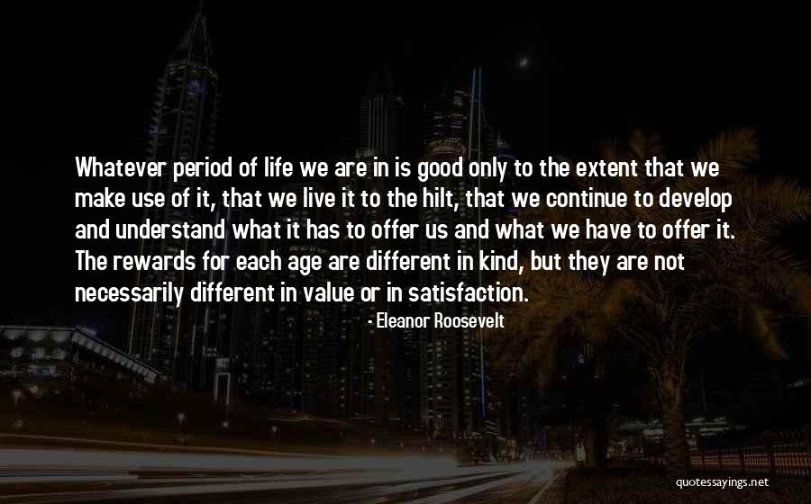 Good Offer Quotes By Eleanor Roosevelt Good Offer Quotes By Eleanor Roosevelt