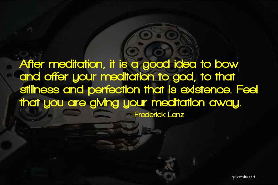 Good Offer Quotes By Frederick Lenz Good Offer Quotes By Frederick Lenz