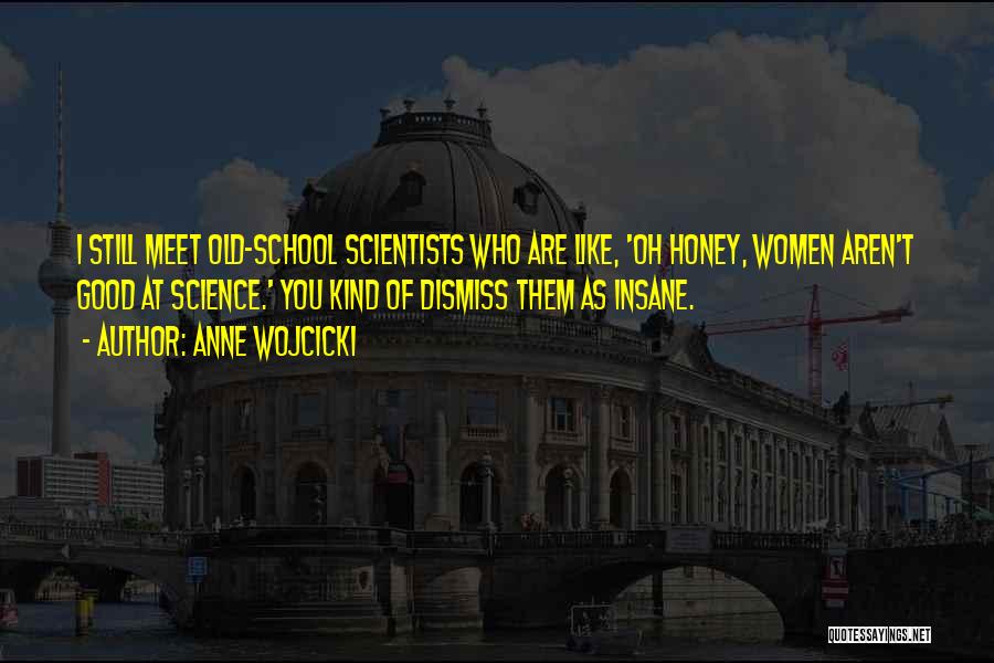 Good Old School Quotes By Anne Wojcicki