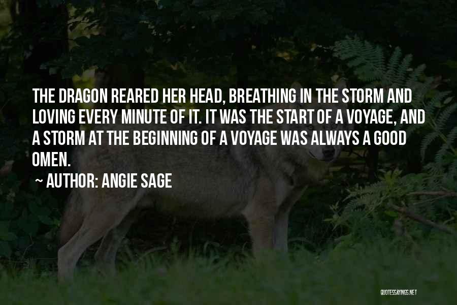 Good Omen Quotes By Angie Sage