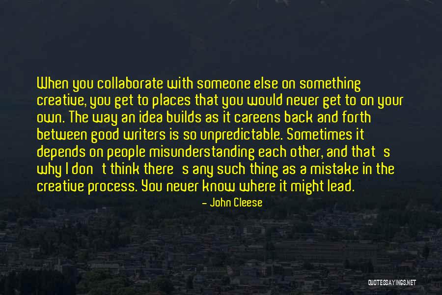 Good On Your Own Quotes By John Cleese Good On Your Own Quotes By John Cleese