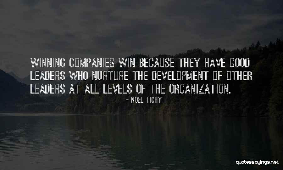 Good Organization Quotes By Noel Tichy Good Organization Quotes By Noel Tichy