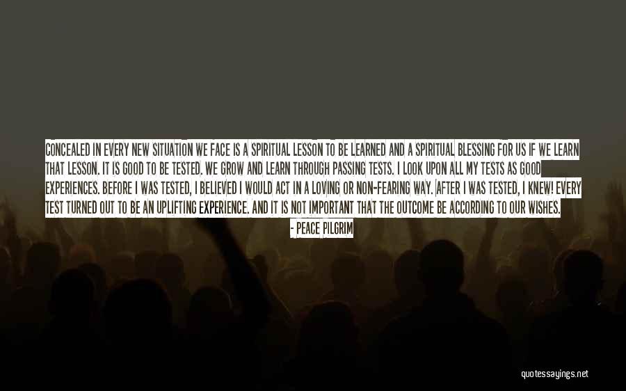 Good Outcome Quotes By Peace Pilgrim Good Outcome Quotes By Peace Pilgrim