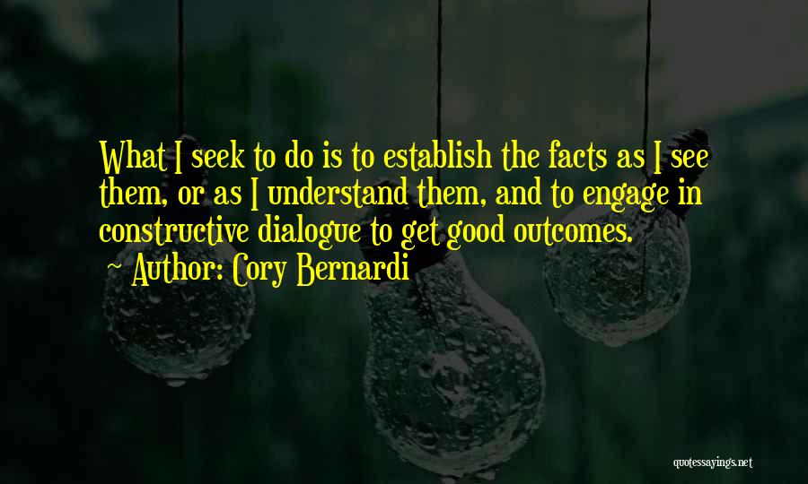 Good Outcomes Quotes By Cory Bernardi