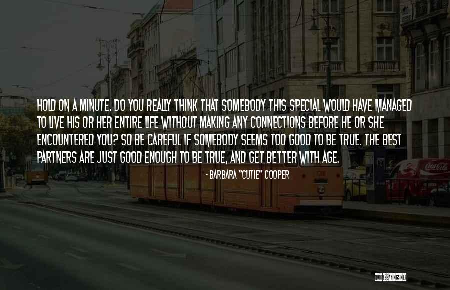 Good Partners Quotes By Barbara Good Partners Quotes By Barbara
