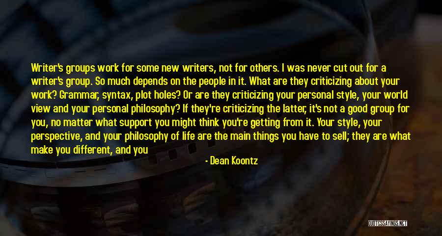 Good People In Your Life Quotes By Dean Koontz