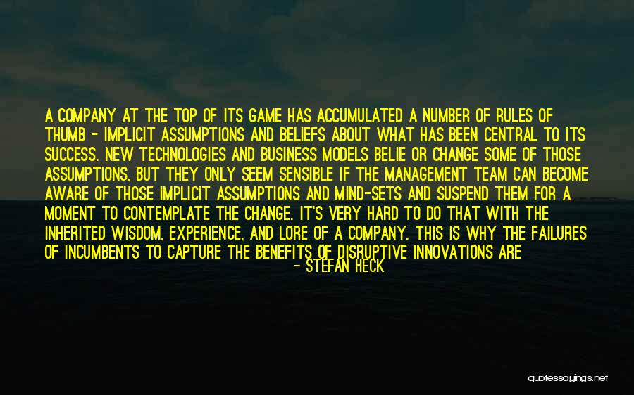 Good Performance Management Quotes By Stefan Heck Good Performance Management Quotes By Stefan Heck