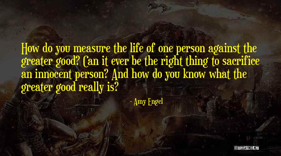 Good Person Death Quotes By Amy Engel