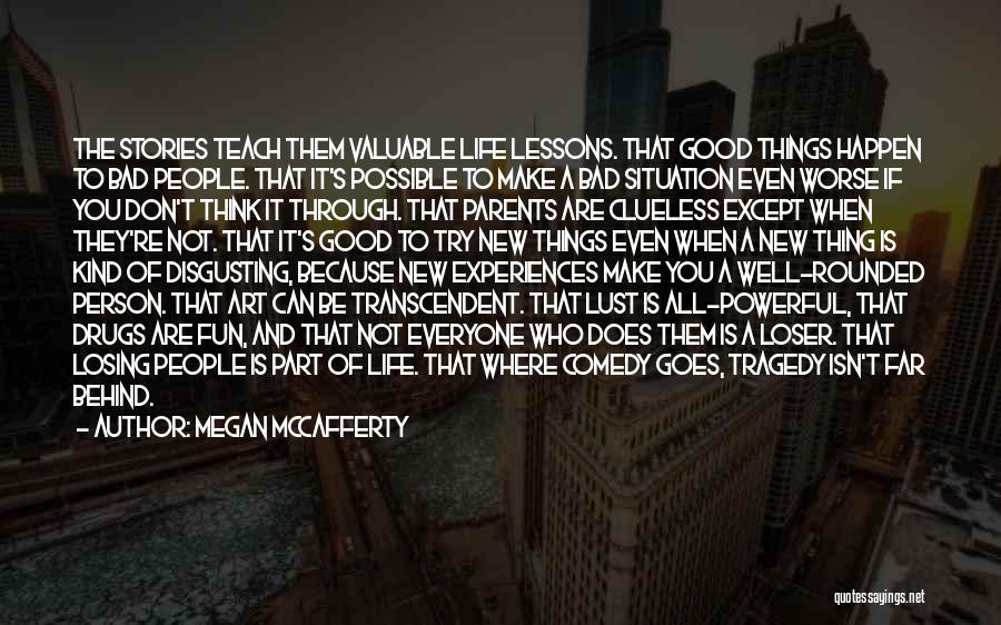 Good Person Death Quotes By Megan McCafferty