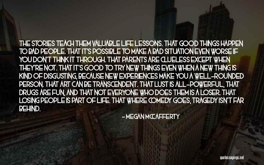 Good Person Death Quotes By Megan McCafferty Good Person Death Quotes By Megan McCafferty