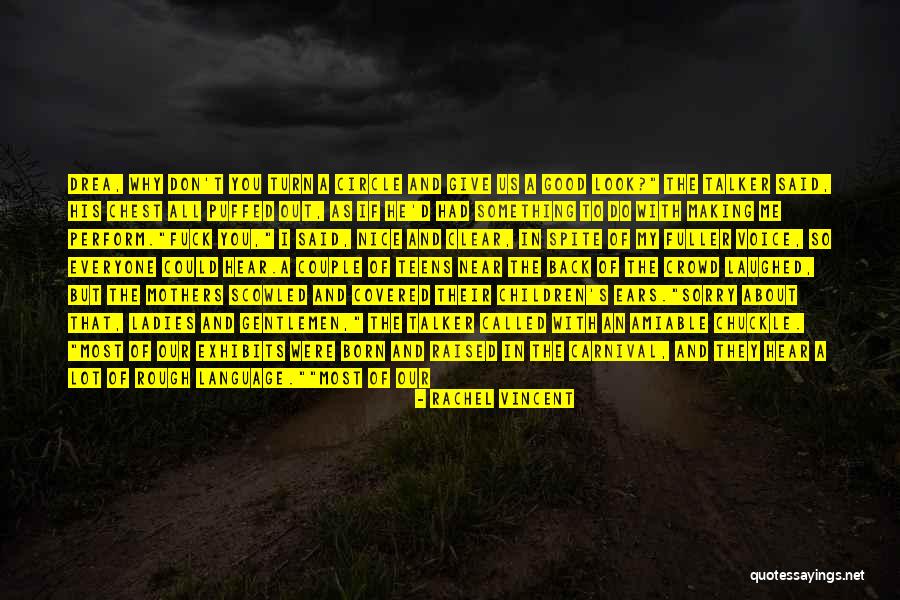 Good Place Cuss Quotes By Rachel Vincent Good Place Cuss Quotes By Rachel Vincent