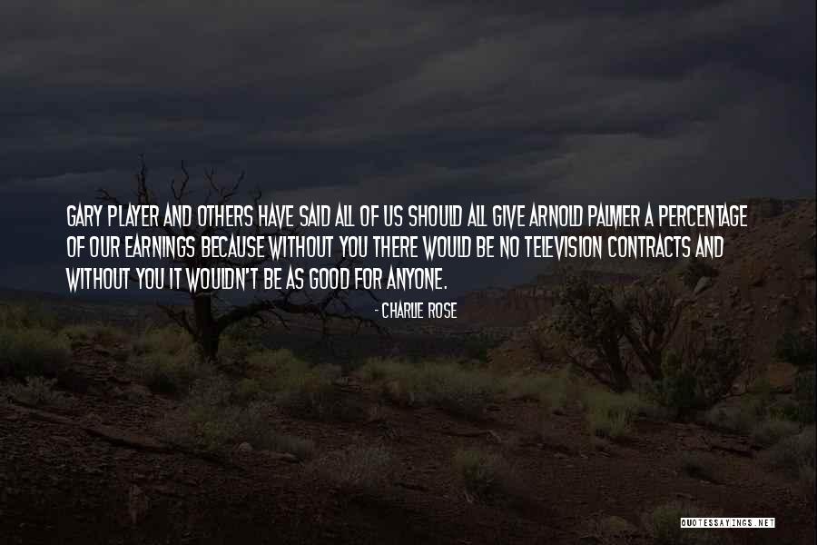 Good Player Quotes By Charlie Rose Good Player Quotes By Charlie Rose