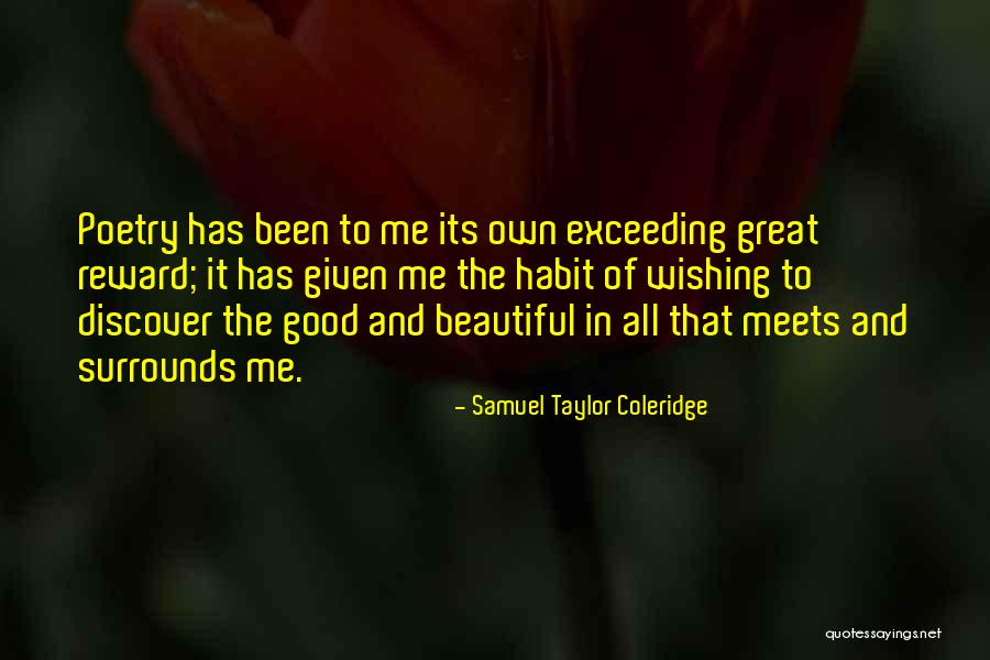 Good Poetry Quotes By Samuel Taylor Coleridge Good Poetry Quotes By Samuel Taylor Coleridge