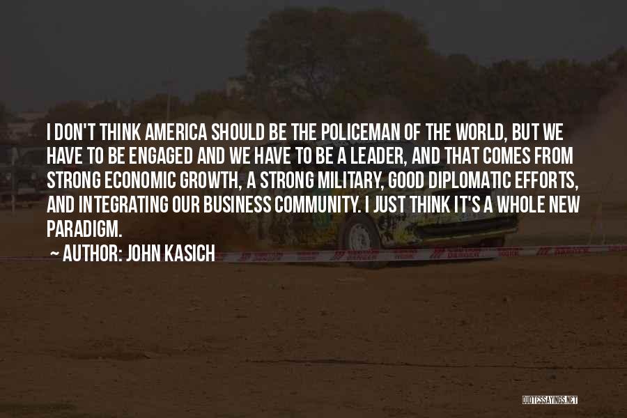 Good Policeman Quotes By John Kasich