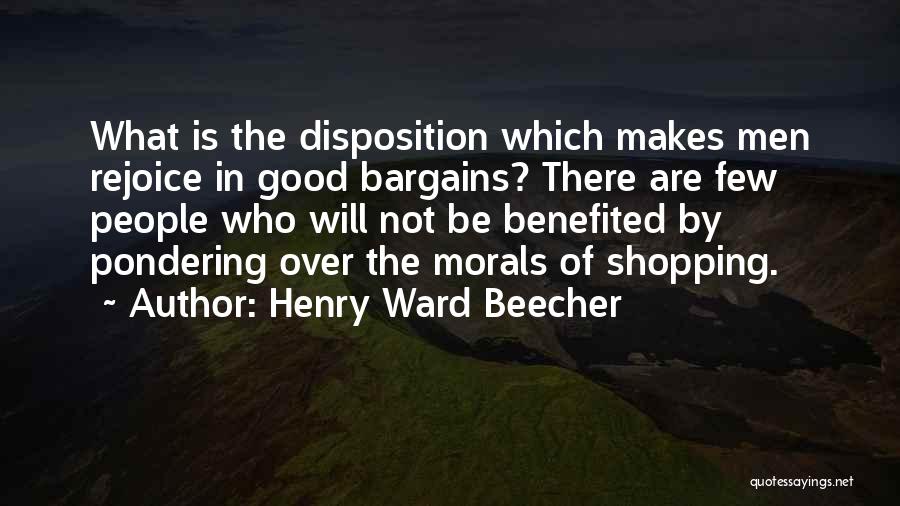 Good Pondering Quotes By Henry Ward Beecher