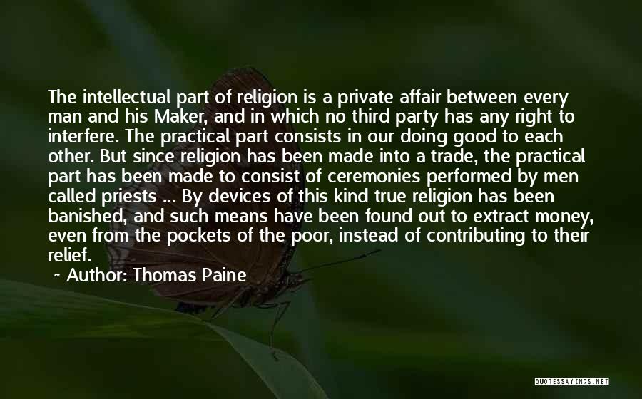 Good Priests Quotes By Thomas Paine