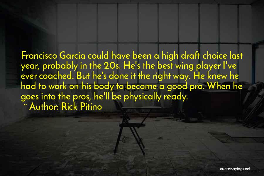 Good Pro Choice Quotes By Rick Pitino