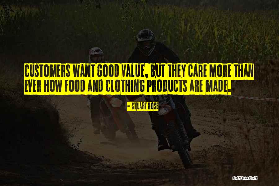 Good Products Quotes By Stuart Rose Good Products Quotes By Stuart Rose