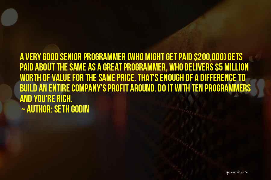 Good Profit Quotes By Seth Godin