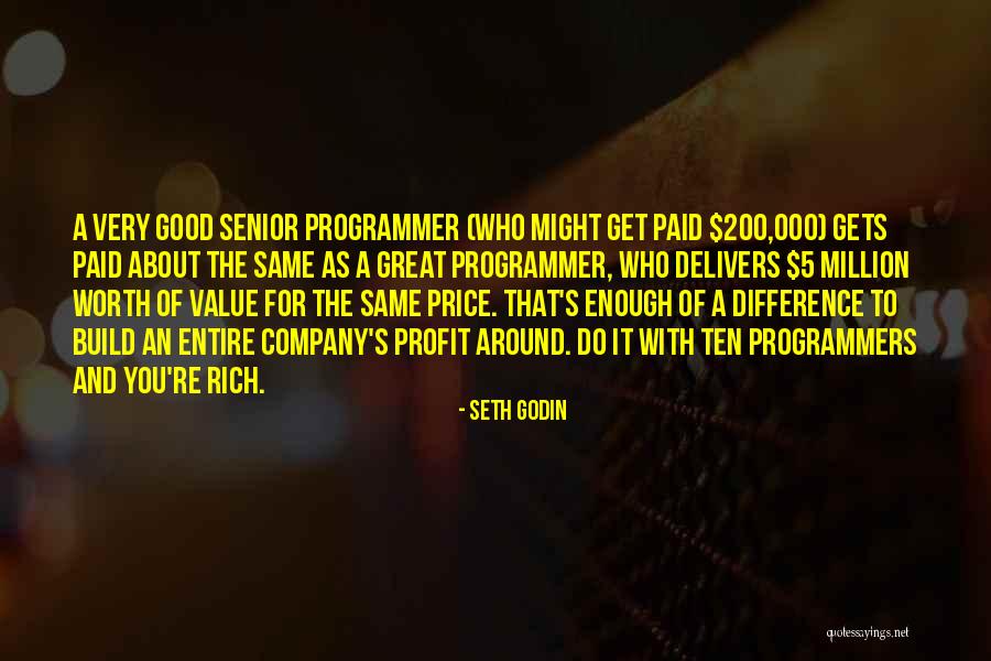 Good Profit Quotes By Seth Godin