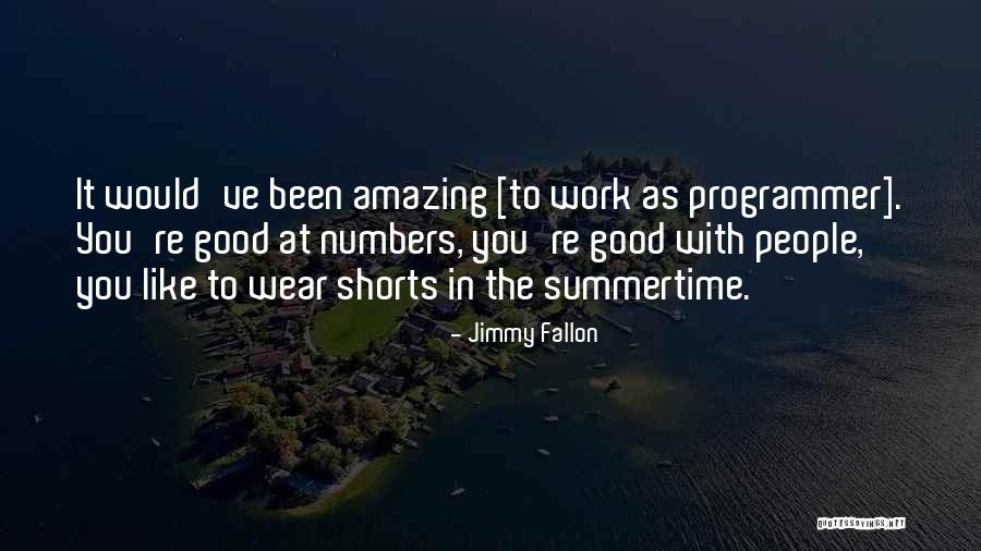 Good Programmer Quotes By Jimmy Fallon