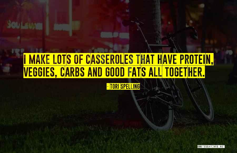 Good Protein Quotes By Tori Spelling Good Protein Quotes By Tori Spelling