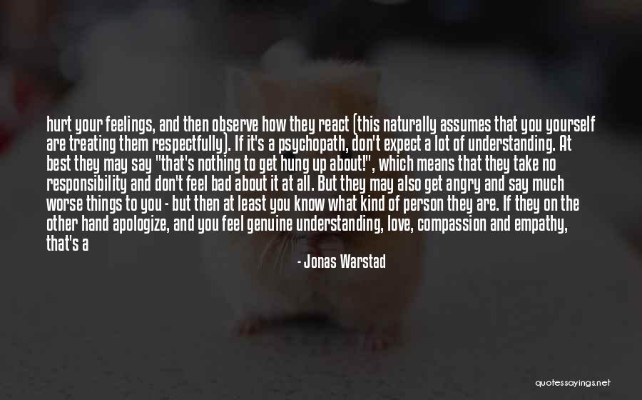 Good Psychopath Quotes By Jonas Warstad