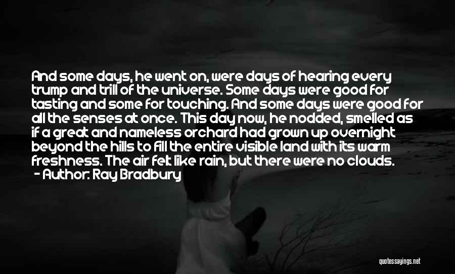 Good Rain Quotes By Ray Bradbury