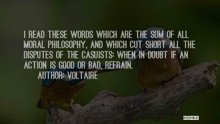 Good Read Short Quotes By Voltaire