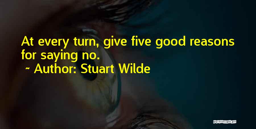 Good Reasons Quotes By Stuart Wilde