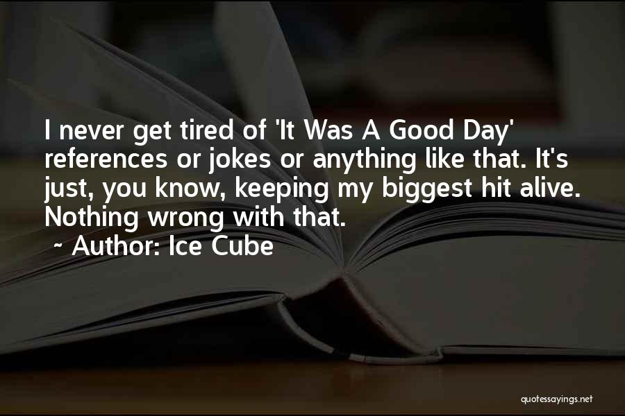 Good References Quotes By Ice Cube