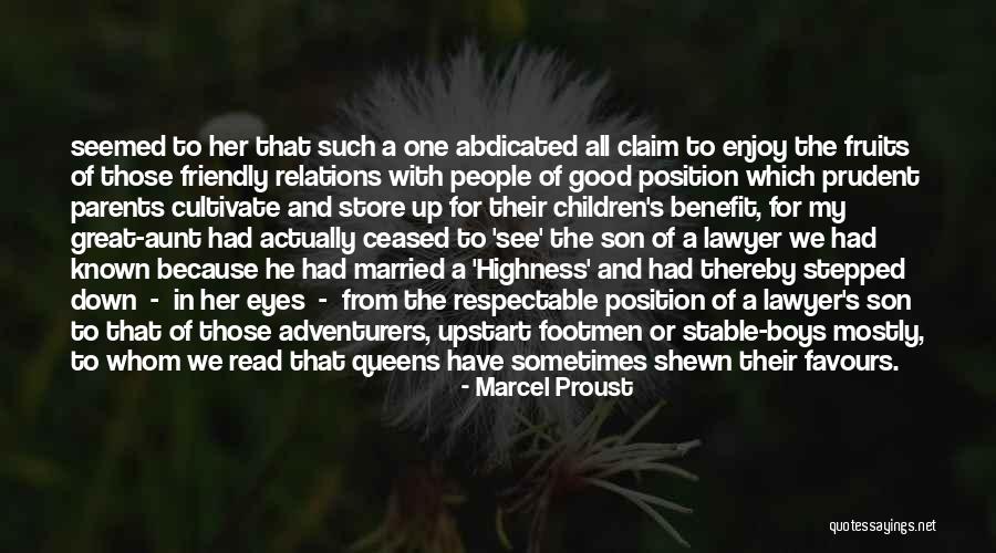 Good Relations Quotes By Marcel Proust Good Relations Quotes By Marcel Proust