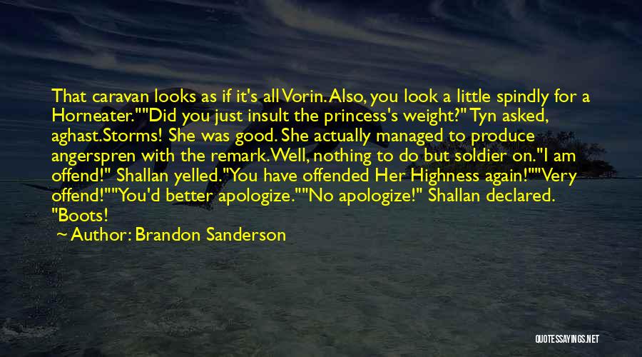 Good Remark Quotes By Brandon Sanderson