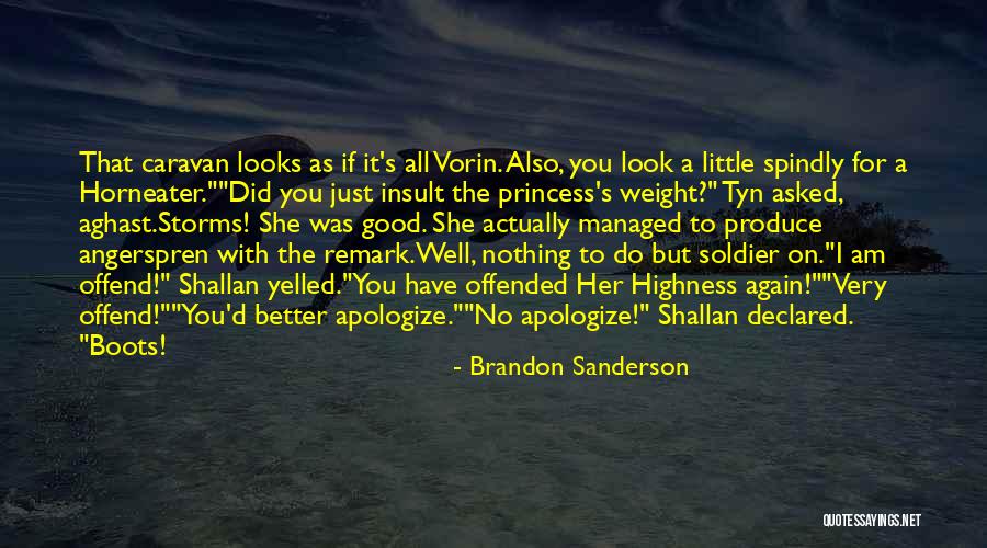 Good Remark Quotes By Brandon Sanderson